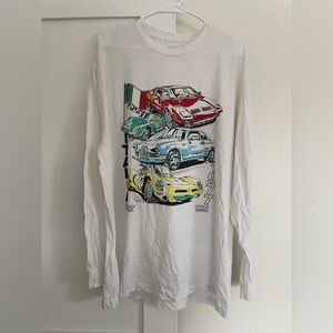 Brandy Melville John Galt Racing Long Sleeve Tee